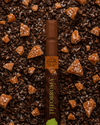 Tablette de chocolat au lait, caramel salé et quinoa croustillant 35g