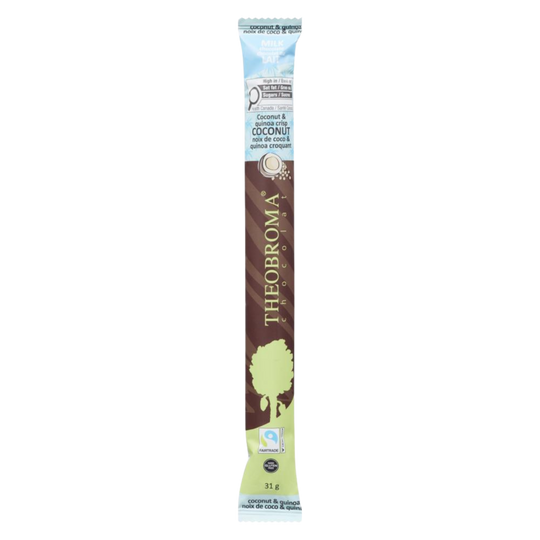 Milk Chocolate Bar with Coconut & Crispy Quinoa 35g