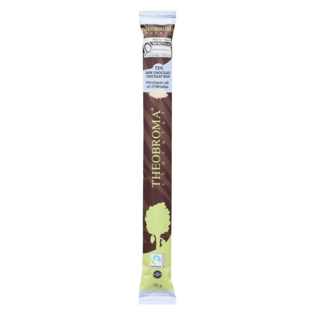 72% Dark Chocolate Bar – Himalayan Sea Salt
