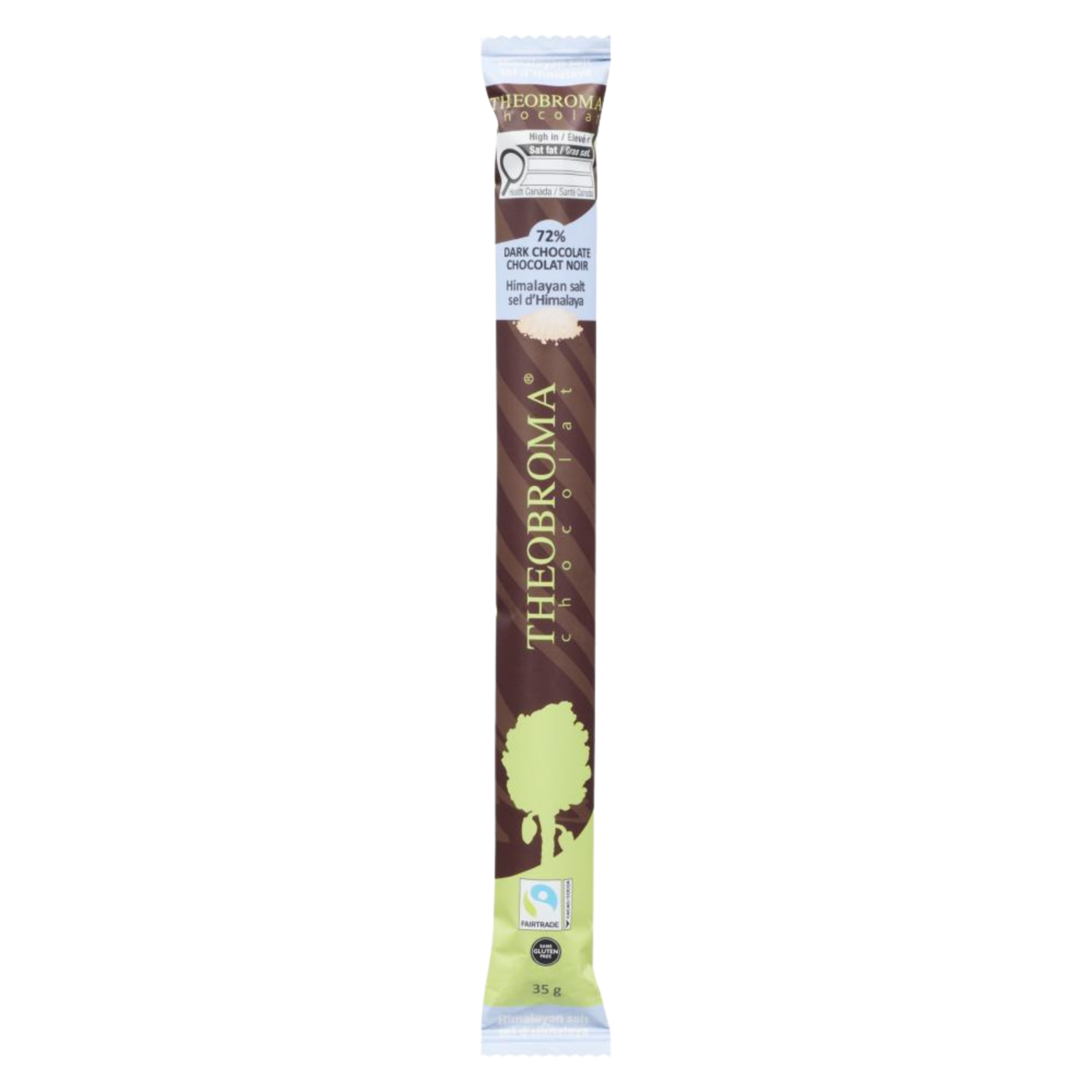72% Dark Chocolate Bar – Himalayan Sea Salt