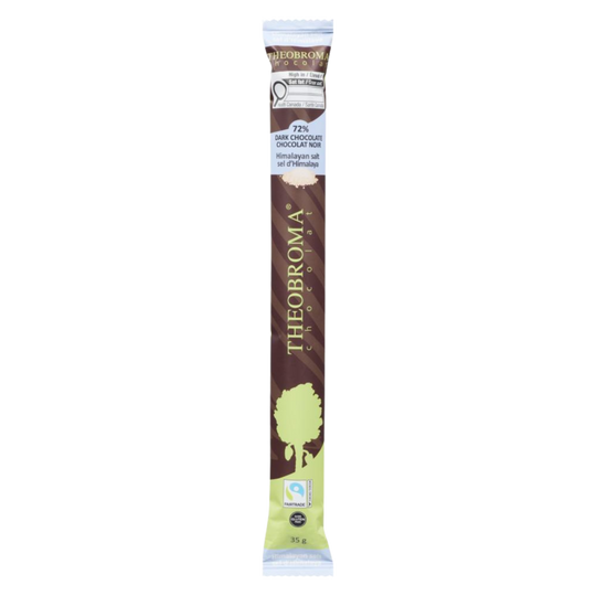 72% Dark Chocolate Bar with Himalayan Sea Salt 35g