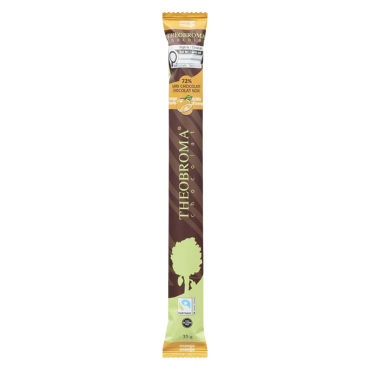 72% Dark Chocolate Bar with Orange 35g