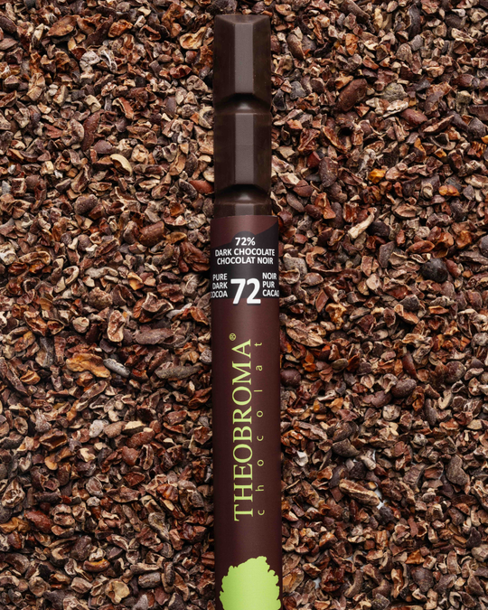 72% Dark Chocolate Bar, Pure Cocoa 35g