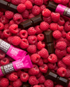 Mini 72% Dark Chocolate Bars with Raspberry 90g