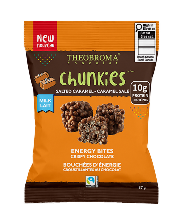 Milk Chocolate Protein Clusters, Salted Caramel 37g
