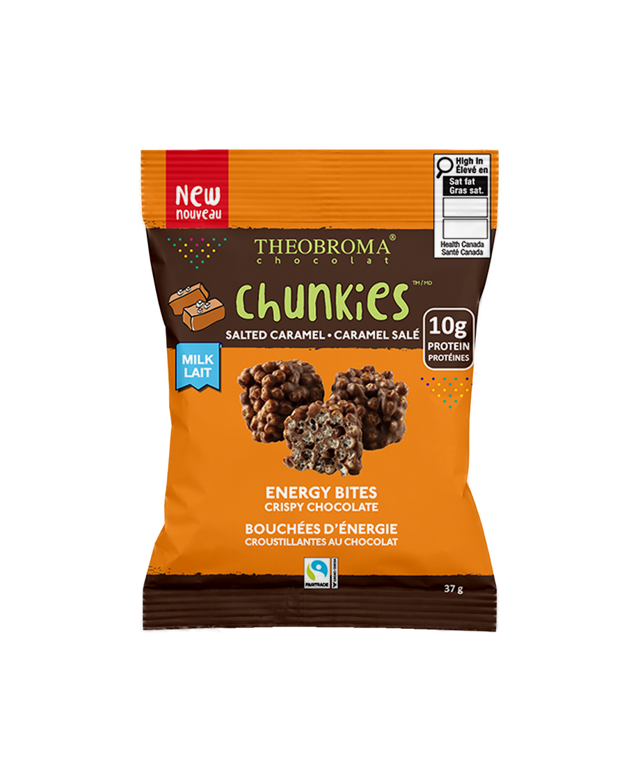 Milk Chocolate Protein Clusters, Salted Caramel 37g