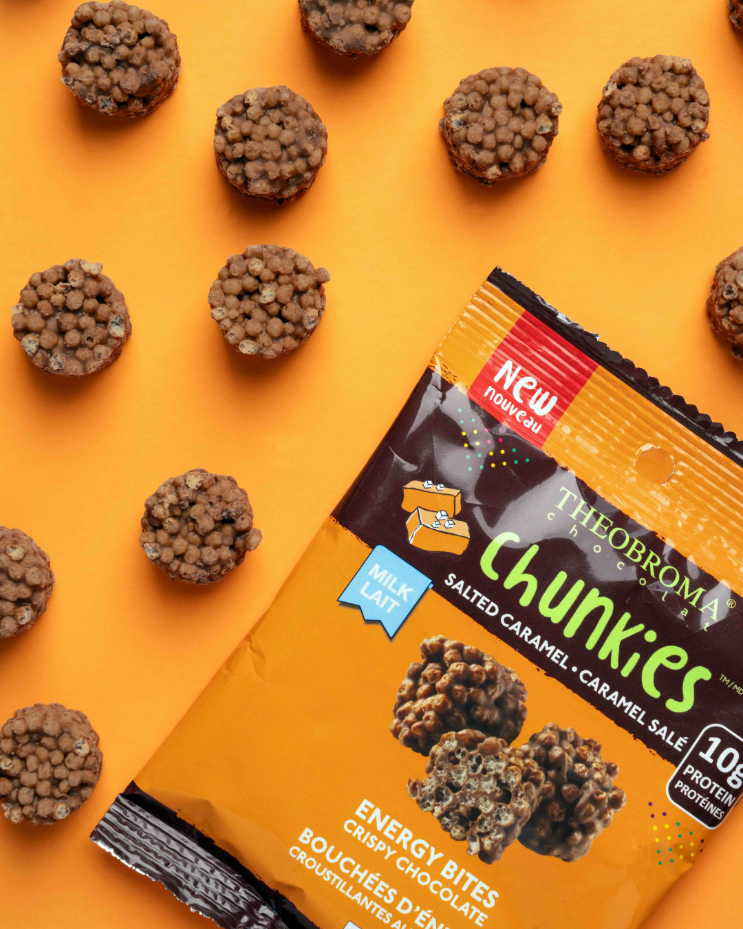Milk Chocolate Bites – Salted Caramel