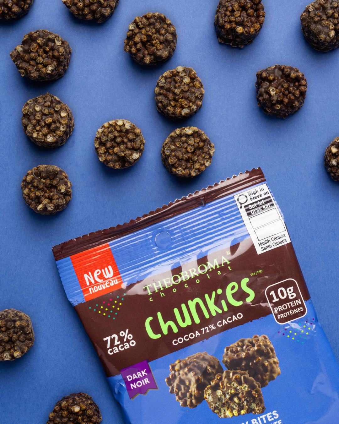 72% Dark Chocolate Protein Clusters 37g
