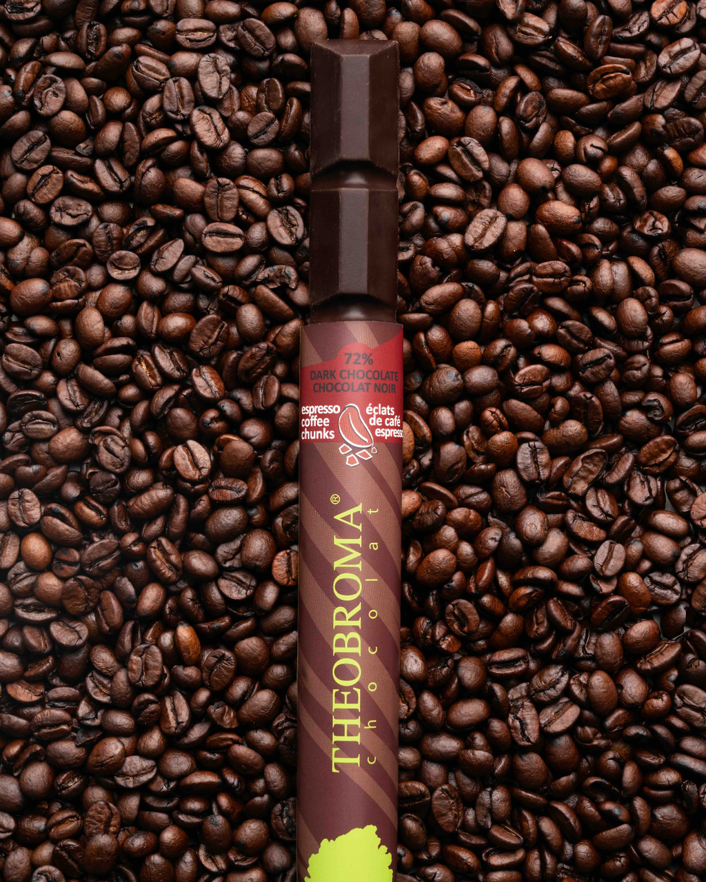 Dark Chocolate Bar - Espresso Coffee Pieces