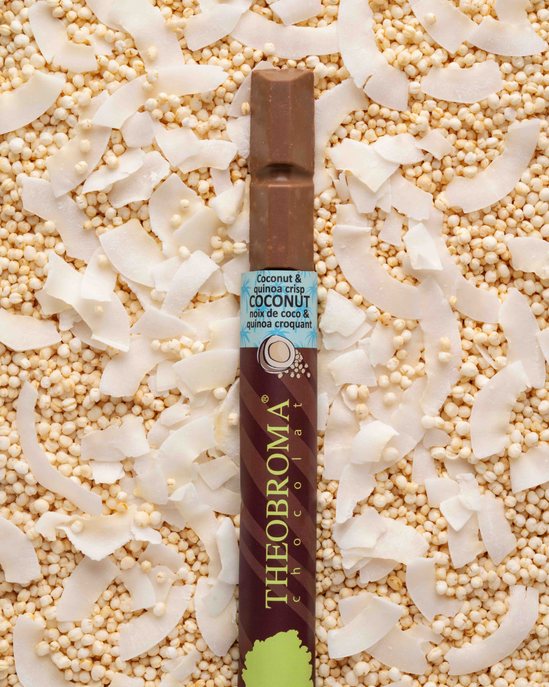 Milk Chocolate Bar with Coconut & Crispy Quinoa 35g