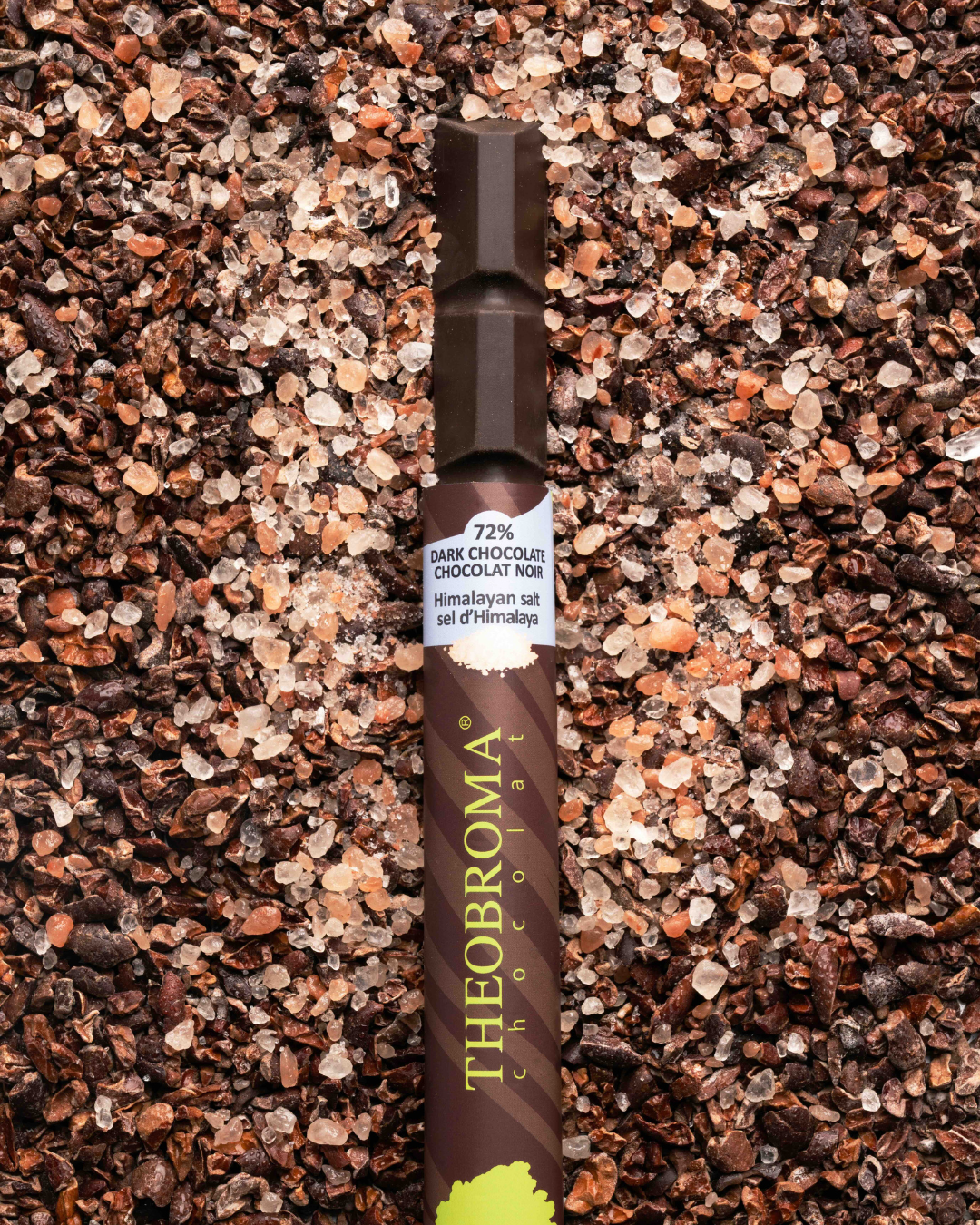72% Dark Chocolate Bar – Himalayan Sea Salt