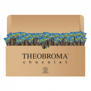 85% Organic Dark Cocoa Chocolate Keto Mini Baton | Box of 75 | Theobroma Chocolat