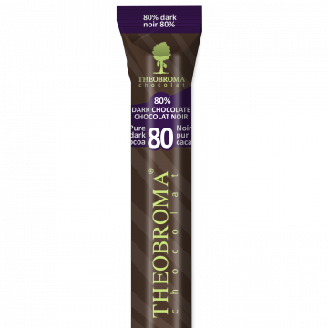 80% Organic Pure Dark Cocoa Chocolate Baton | Theobroma Chocolat